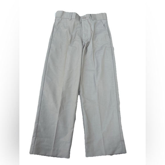 Johnnie Lene Dress Pants In Boys 7 Khaki NWT - Picture 1 of 7
